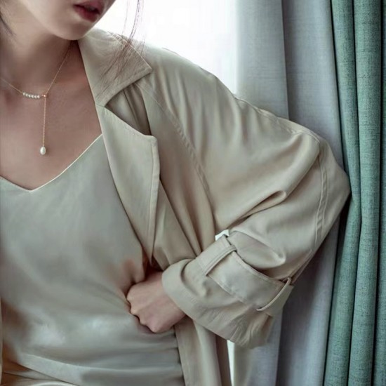 Gold Clavicle Necklace For Women