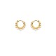 Retro Simple Versatile Earrings Gold For Womens