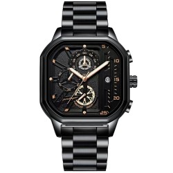 Multifunctional waterproof luminous sports watch for men