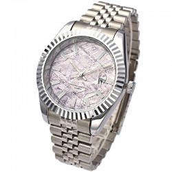 Trendy Fashion Diamond Ladies Watch Silver Steel Band
