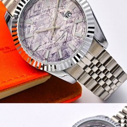 Trendy Fashion Diamond Ladies Watch Silver Steel Band