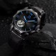 Fashion Men's Watch Quartz Watch Black Blue Dial Steel Strap