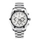 Fashion Men's Steel Band Watch White Dial Fashion Men's Steel Band Watch White Dial